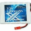 Amewi Batterie RC NiMH 1200 MAh 7.2 V - Accus