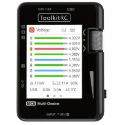 ToolkitRC Testeur Sans Fil MC8 Multitool Avec Fonction De Charge USB - Accus -Kyosho Shop unnamed file 1605