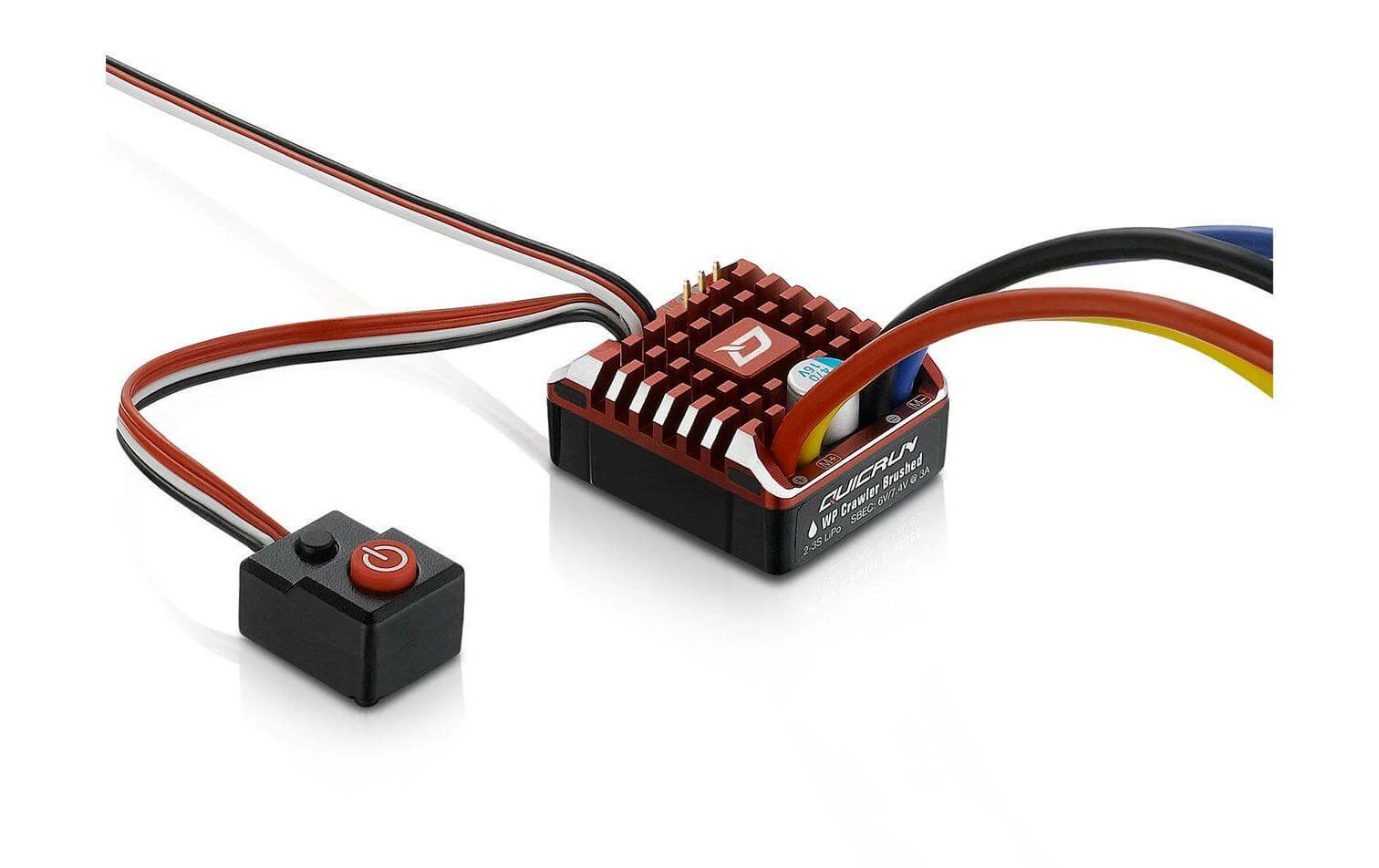 Hobbywing Régulateur Quicrun WP 1080 Brushed Crawler - Moteurs ⋅ Régulateurs 3 Hobbywing Régulateur Quicrun WP 1080 Brushed Crawler - Moteurs ⋅ Régulateurs