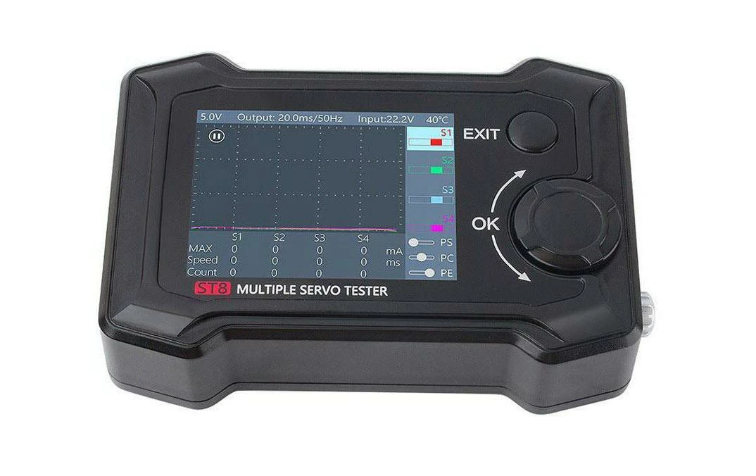 ToolkitRC Servo-testeur ST8 Advanced - Servos ⋅ Gyroscope 4 ToolkitRC Servo-testeur ST8 Advanced - Servos ⋅ Gyroscope – Image 2