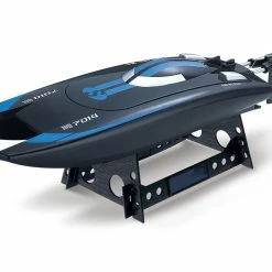 Amewi Bateau à Moteur 7014 RTR, Bleu - Navires RC