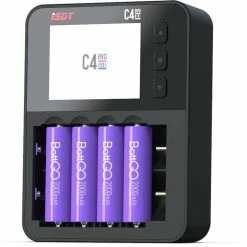 ISDT Chargeur C4 EVO Smart AC Charger Pour Les Cellules Rondes - Accus