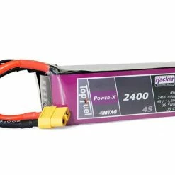 Hacker Batterie RC LiPo 2400 MAh 14,8 V 35C Pot Fuel Power-X MTAG - Accus