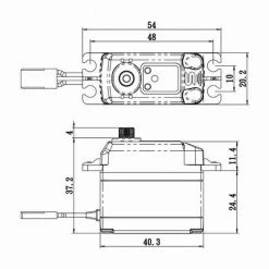 Savöx Standard Servo SC-1268SG+ 25 Kg Numérique HV - Servos ⋅ Gyroscope 5 Savöx Standard Servo SC-1268SG+ 25 Kg Numérique HV - Servos ⋅ Gyroscope -Kyosho Shop unnamed file 1902