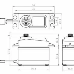 Savöx Servo Standard SA-1256TG+ 20 Kg Numérique, Engrenage Métallique - Servos ⋅ Gyroscope 5 Savöx Servo Standard SA-1256TG+ 20 Kg Numérique, Engrenage Métallique - Servos ⋅ Gyroscope -Kyosho Shop unnamed file 1904