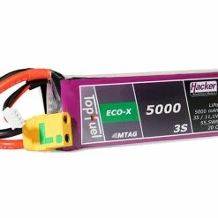 Hacker Batterie RC LiPo 5000 MAh 11,1 V 20C TopFuel ECO-X MTAG - Accus