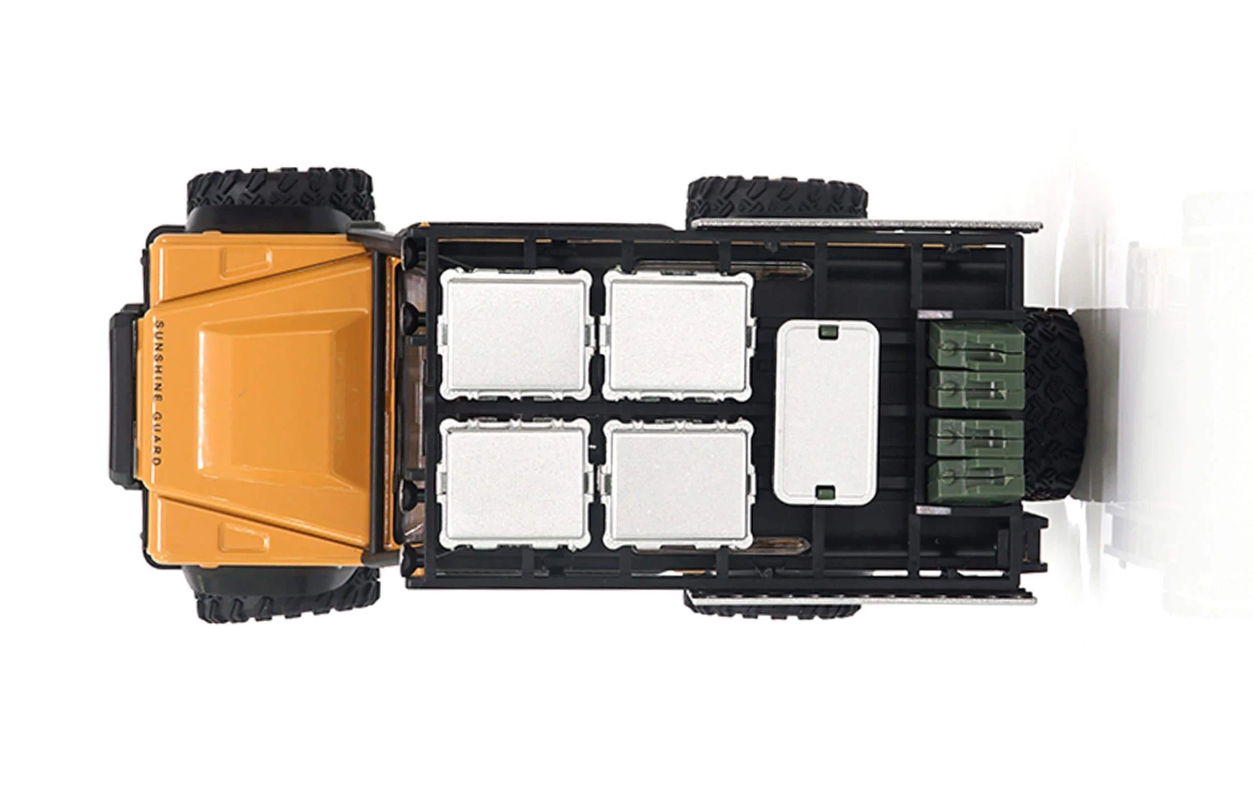 Amewi Scale Crawler D90X28, Jaune 1:28, RTR - Off-Road Modèle 5 Amewi Scale Crawler D90X28, Jaune 1:28, RTR - Off-Road Modèle – Image 3