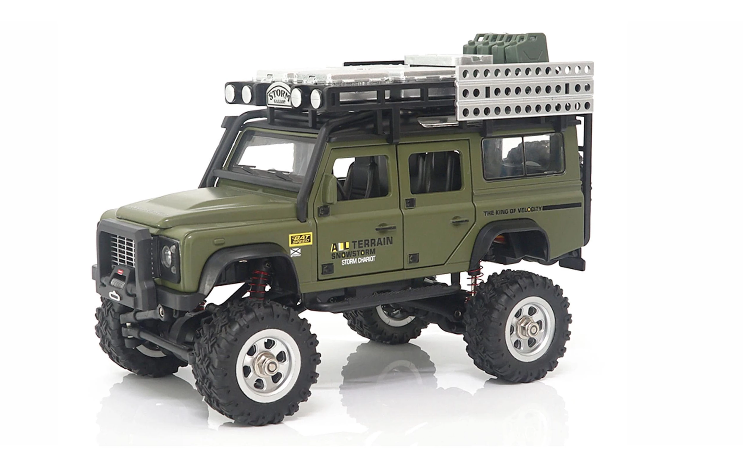 Amewi Scale Crawler D90X28, Vert 1:28, RTR - Off-Road Modèle 3 Amewi Scale Crawler D90X28, Vert 1:28, RTR - Off-Road Modèle