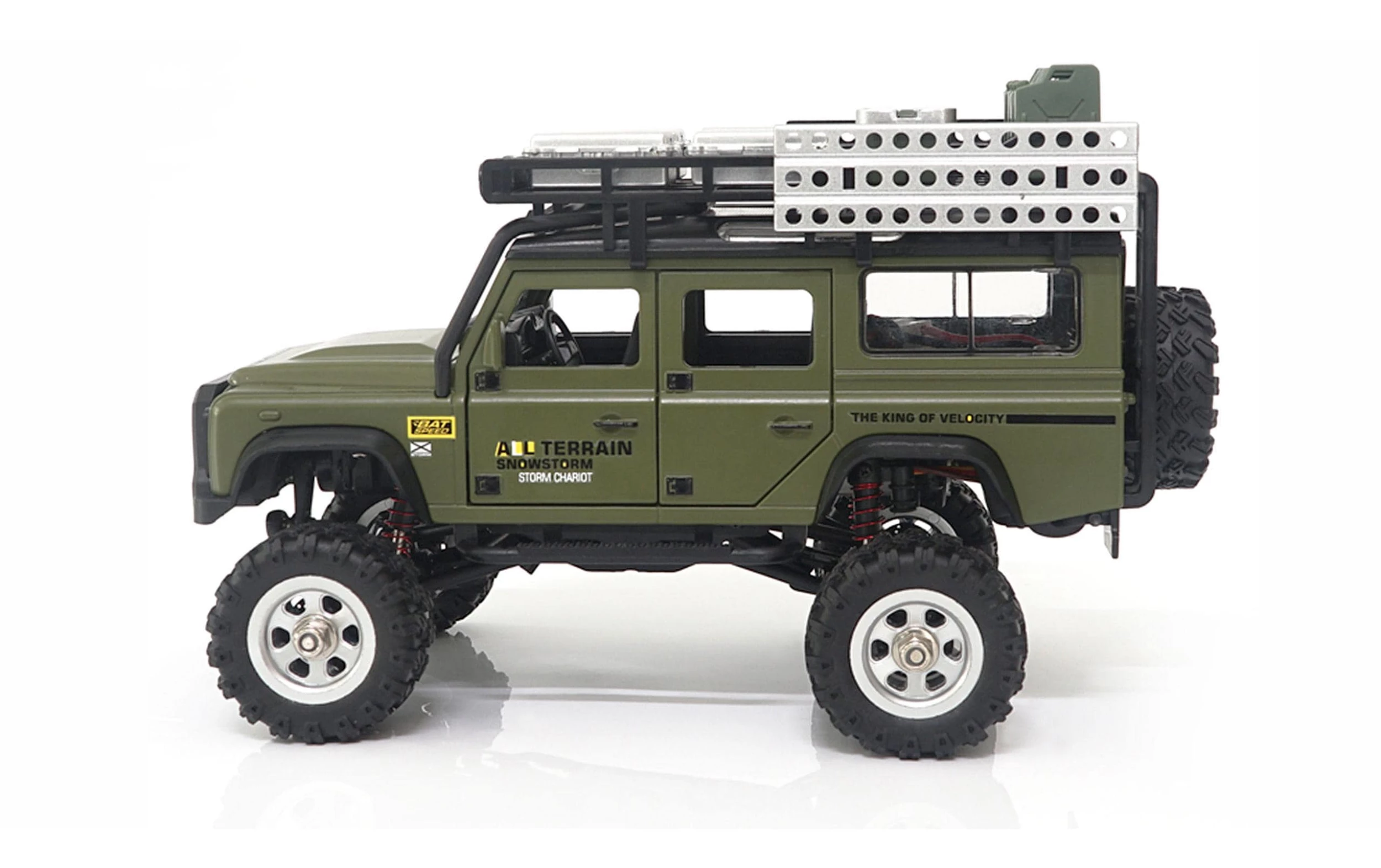 Amewi Scale Crawler D90X28, Vert 1:28, RTR - Off-Road Modèle 5 Amewi Scale Crawler D90X28, Vert 1:28, RTR - Off-Road Modèle – Image 3