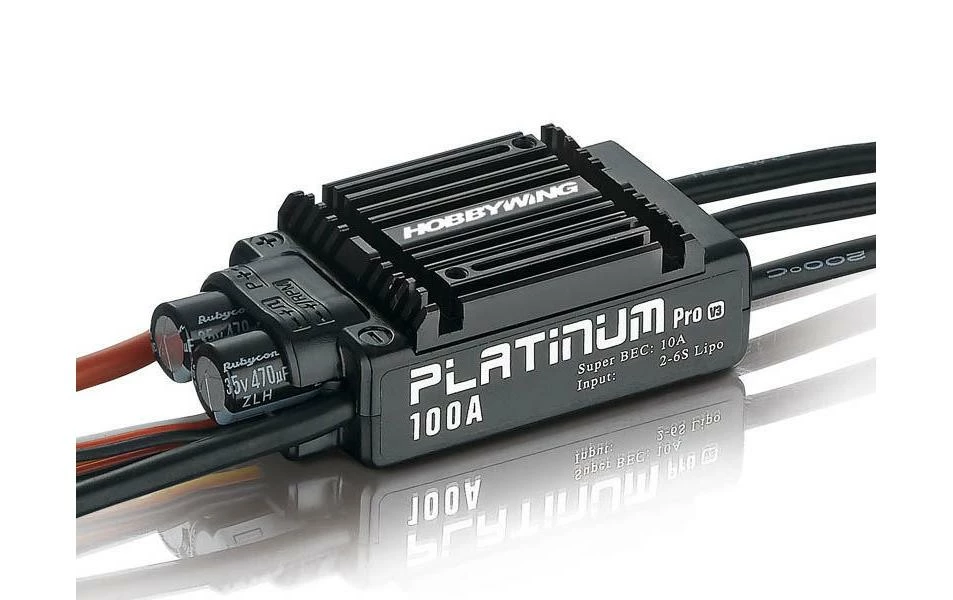 Hobbywing Régulateur Platinum Pro 100A V3 - Moteurs ⋅ Régulateurs 3 Hobbywing Régulateur Platinum Pro 100A V3 - Moteurs ⋅ Régulateurs