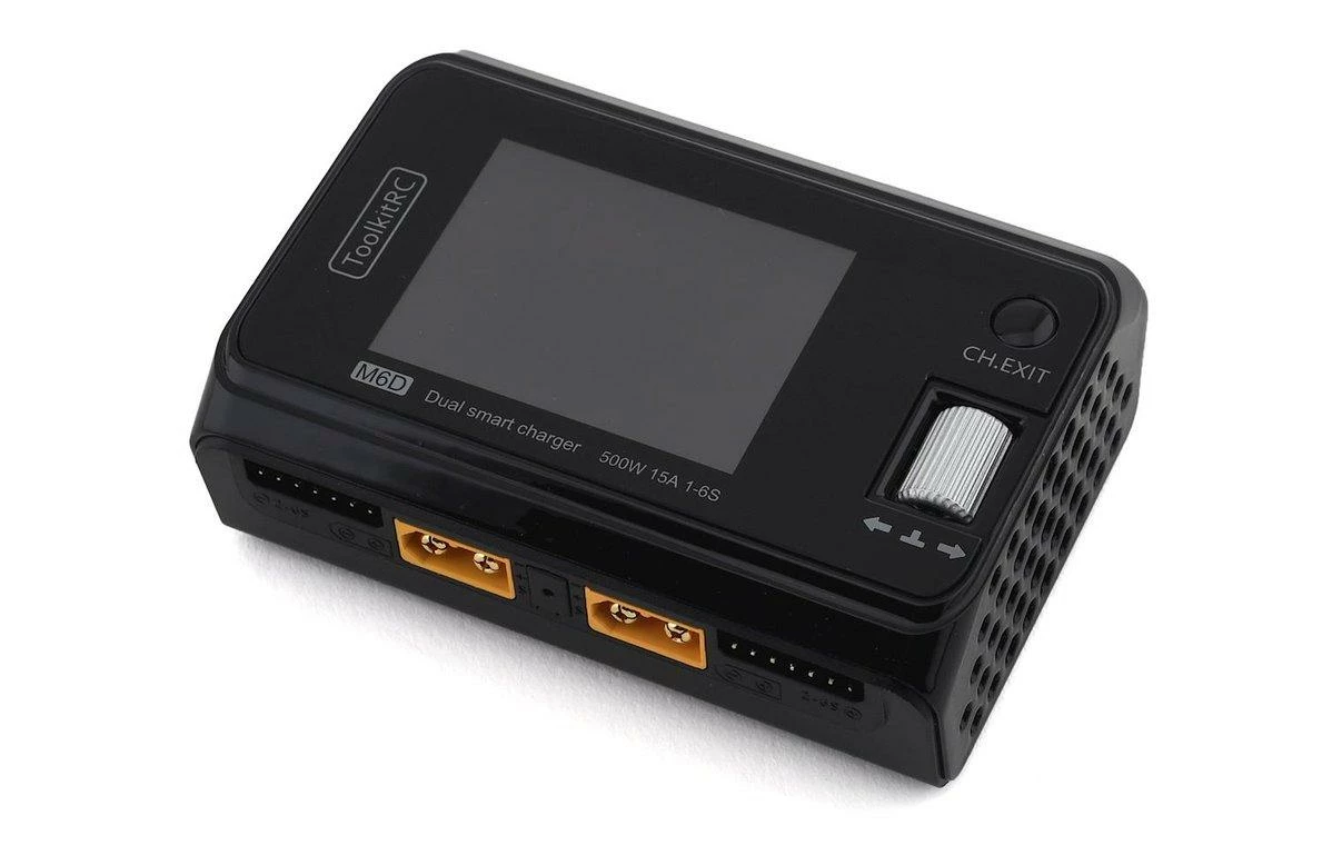 ToolkitRC Chargeur Double M6D - Accus 3 ToolkitRC Chargeur Double M6D - Accus
