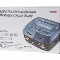 SKYRC Chargeur Double D100 V2 AC/DC - Alimentation éléctrique -Kyosho Shop unnamed file 2055 scaled