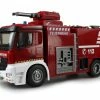 Amewi Véhicule De Pompiers Mercedes Benz Arocs RTR, 1:18 - Véhicule Utilitaire
