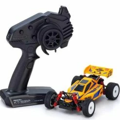 Kyosho Europe Kyosho Mini-Z Buggy Turbo Optima 4WD, Jaune, RTR - Off-Road Modèle