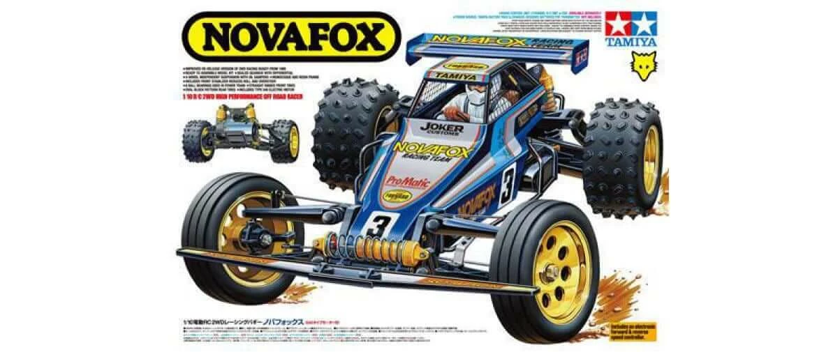 Tamiya Buggy Novafox 2WD 1:10, Kit De Construction - Off-Road Modèle 4 Tamiya Buggy Novafox 2WD 1:10, Kit De Construction - Off-Road Modèle – Image 2