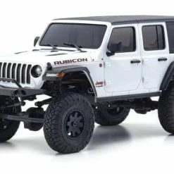 Kyosho Europe Kyosho Scale Crawler Mini-Z Jeep Wrangler Rubicon, Blanc 1:24, ARTR - Off-Road Modèle