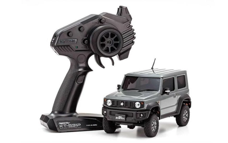 Kyosho Europe Kyosho Scale Crawler Mini-Z Suzuki Jimny Sierra, Gris 1:18, ARTR - Off-Road Modèle 3 Kyosho Europe Kyosho Scale Crawler Mini-Z Suzuki Jimny Sierra, Gris 1:18, ARTR - Off-Road Modèle