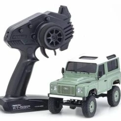 Kyosho Europe Kyosho Scale Crawler Mini-Z Land-Rover Defender 90, Vert ARTR - Off-Road Modèle