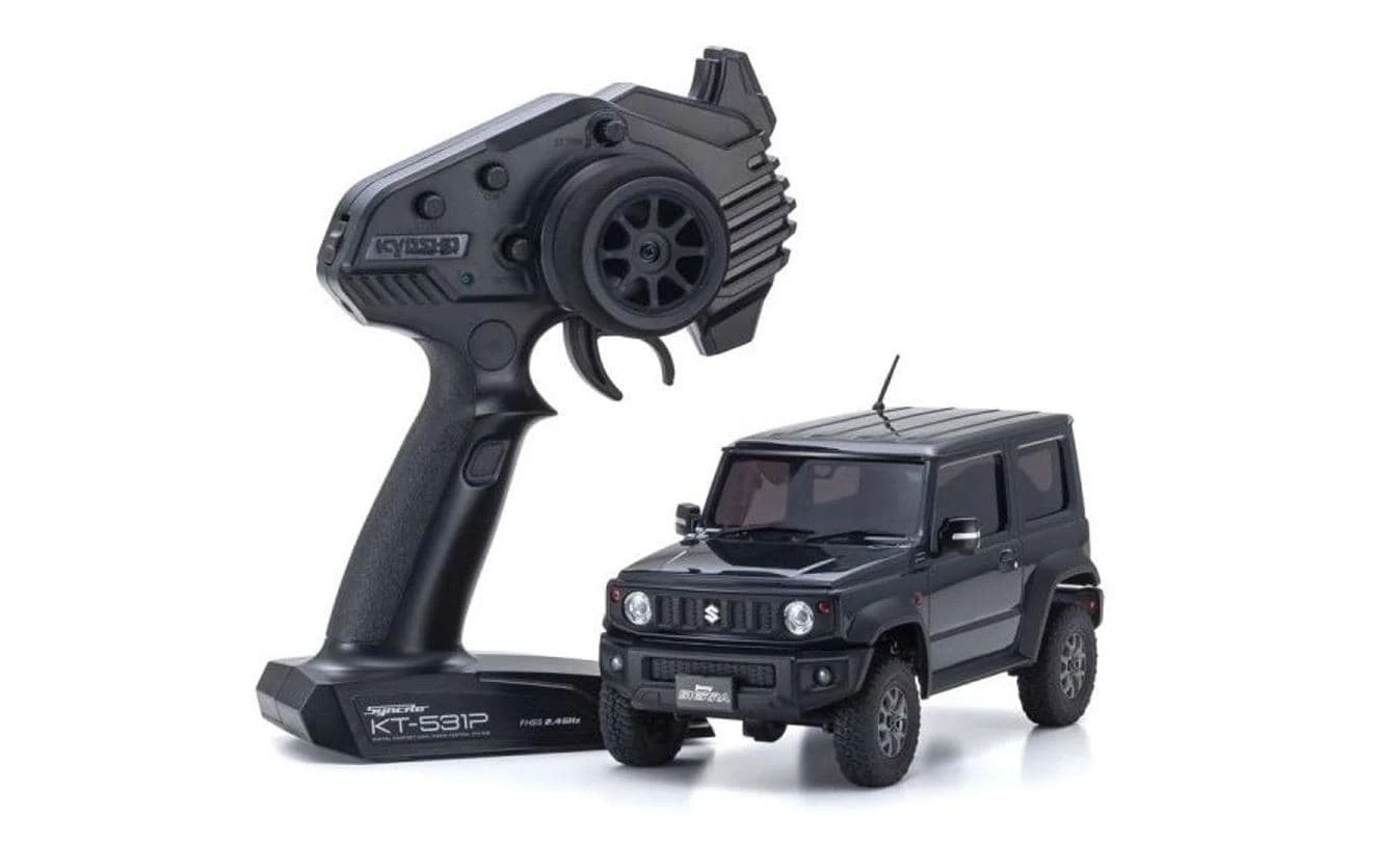 Kyosho Europe Kyosho Scale Crawler Mini-Z Suzuki Jimny Sierra, Noir 1:18, ARTR - Off-Road Modèle 3 Kyosho Europe Kyosho Scale Crawler Mini-Z Suzuki Jimny Sierra, Noir 1:18, ARTR - Off-Road Modèle