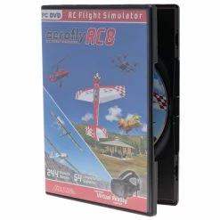 Ikarus Simulateur De Vol RC Aerofly RC8 DVD Incl. USB Commander - Accessoires Avions