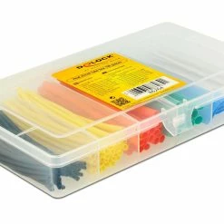 DeLock Gaine Thermorétractable 100 Pièces Boîte D'assortiment, Multicolore - Matières -Kyosho Shop unnamed file 251 scaled