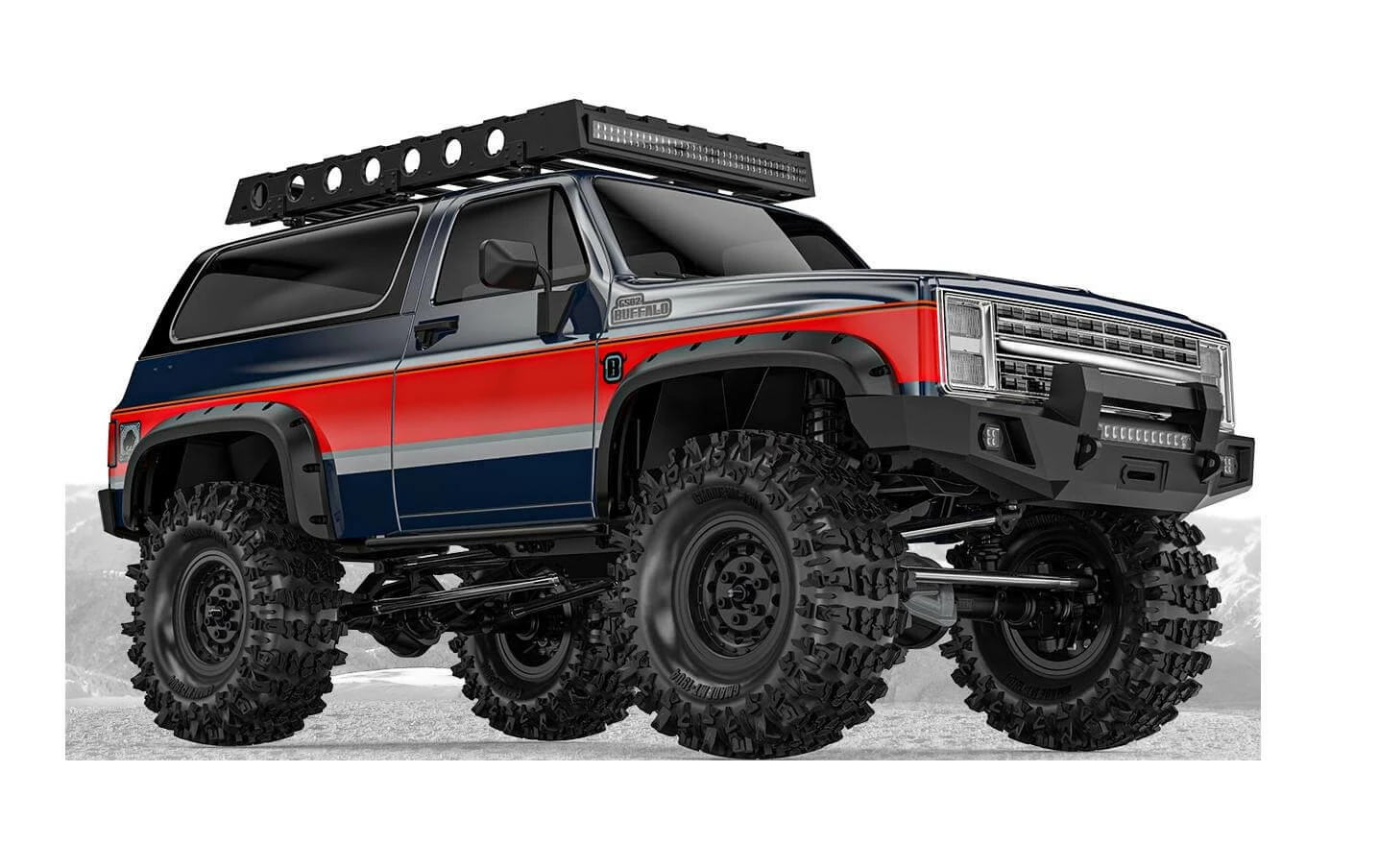 Gmade Scale Crawler GS02F Buffalo Kit De Construction - Off-Road Modèle 4 Gmade Scale Crawler GS02F Buffalo Kit De Construction - Off-Road Modèle – Image 2