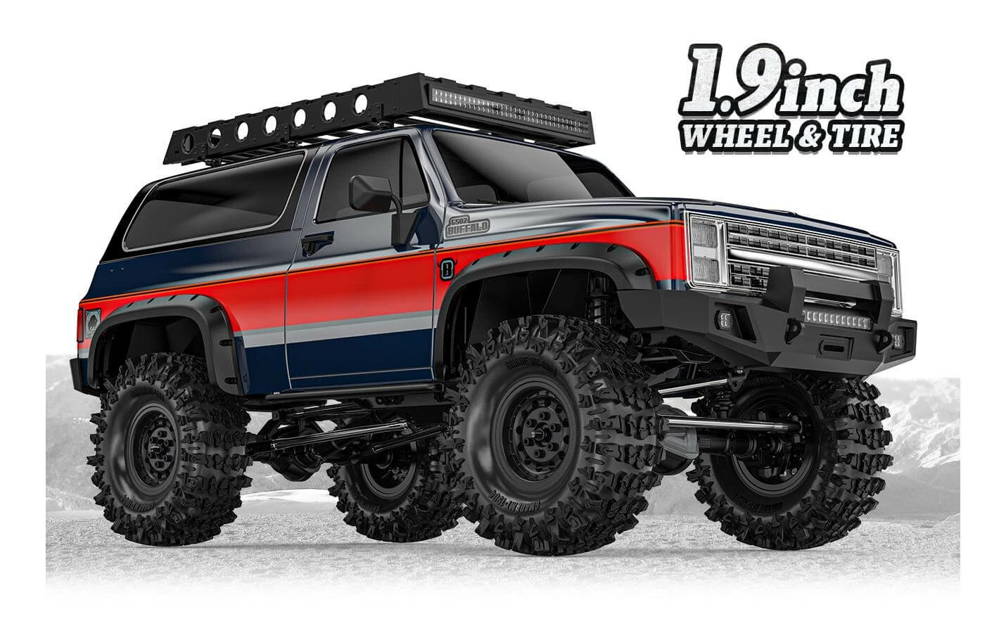 Gmade Scale Crawler GS02F Buffalo Kit De Construction - Off-Road Modèle 5 Gmade Scale Crawler GS02F Buffalo Kit De Construction - Off-Road Modèle – Image 3