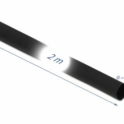 DeLock Gaine Thermorétractable 2m X 4mm Taux De Rétrécissement 4:1 Noir - Matières -Kyosho Shop unnamed file 253
