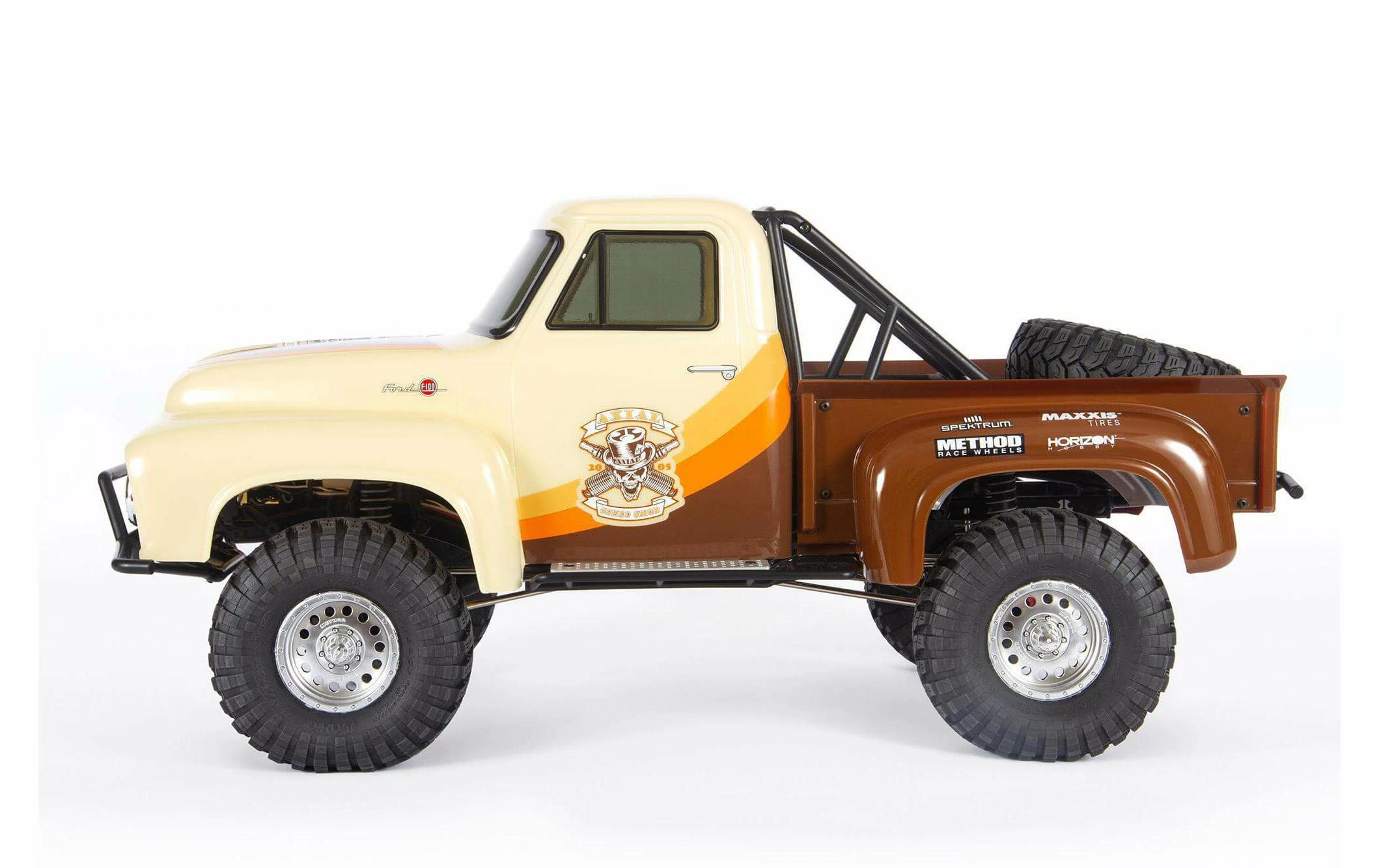 Axial Scale Crawler SCX10 II 1955 Ford F-100 ARTR Marron - Off-Road Modèle 4 Axial Scale Crawler SCX10 II 1955 Ford F-100 ARTR Marron - Off-Road Modèle – Image 2