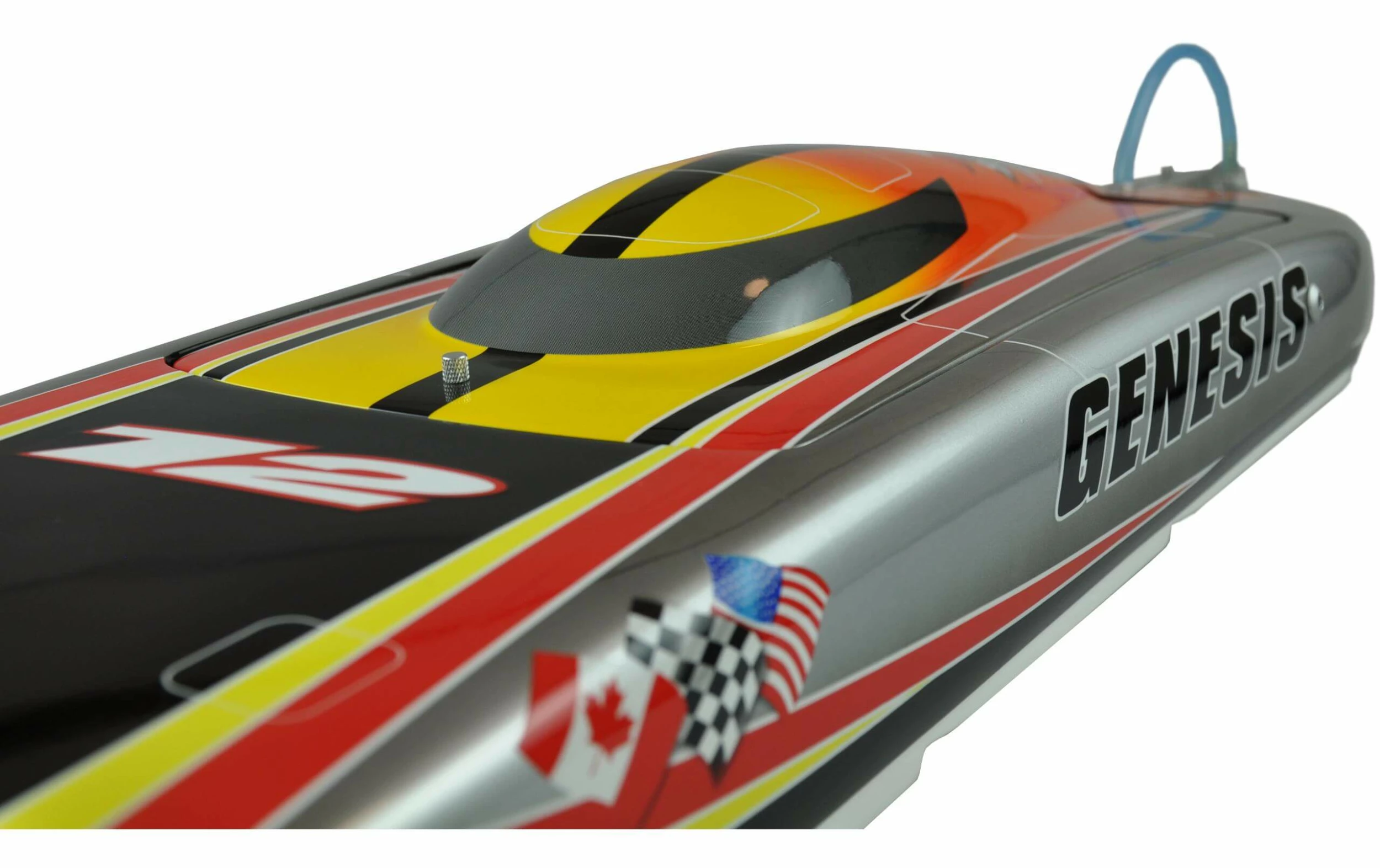 Amewi Catamaran Genesis 6S Brushless, 940 Mm, ARTR - Navires RC 4 Amewi Catamaran Genesis 6S Brushless, 940 Mm, ARTR - Navires RC – Image 2