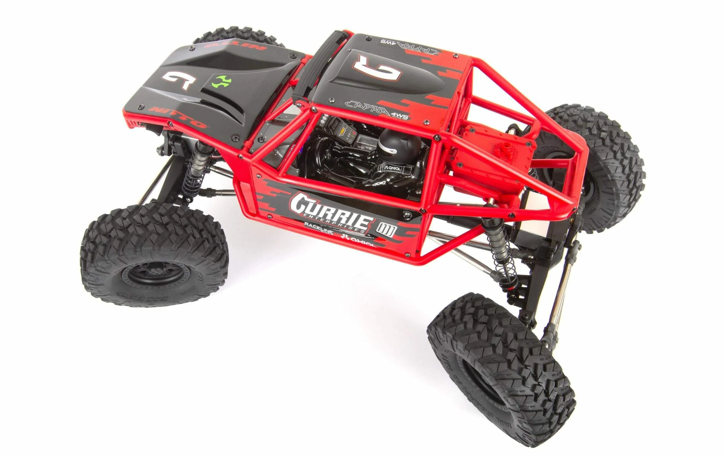 Axial Rock Crawler Capra 4WS, Rouge, 1:10, ARTR - Off-Road Modèle 5 Axial Rock Crawler Capra 4WS, Rouge, 1:10, ARTR - Off-Road Modèle – Image 3
