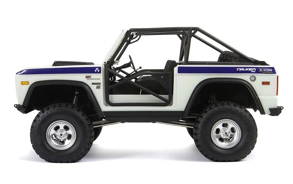 Axial Scale Crawler SCX10 III Ford Bronco, Blanc 1:10, ARTR - Off-Road Modèle 4 Axial Scale Crawler SCX10 III Ford Bronco, Blanc 1:10, ARTR - Off-Road Modèle – Image 2