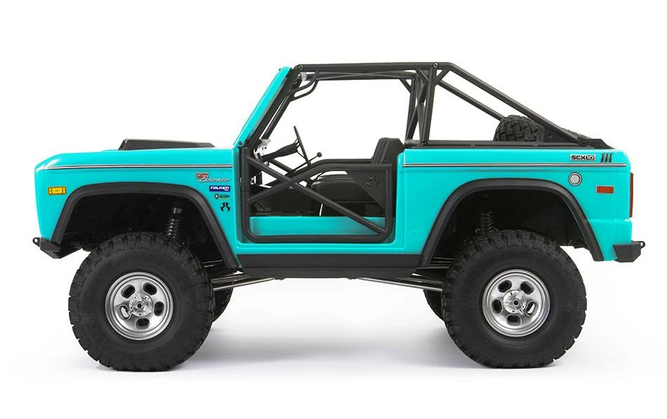 Axial Scale Crawler SCX10 III Ford Bronco, Turquoise 1:10, ARTR - Off-Road Modèle 4 Axial Scale Crawler SCX10 III Ford Bronco, Turquoise 1:10, ARTR - Off-Road Modèle – Image 2