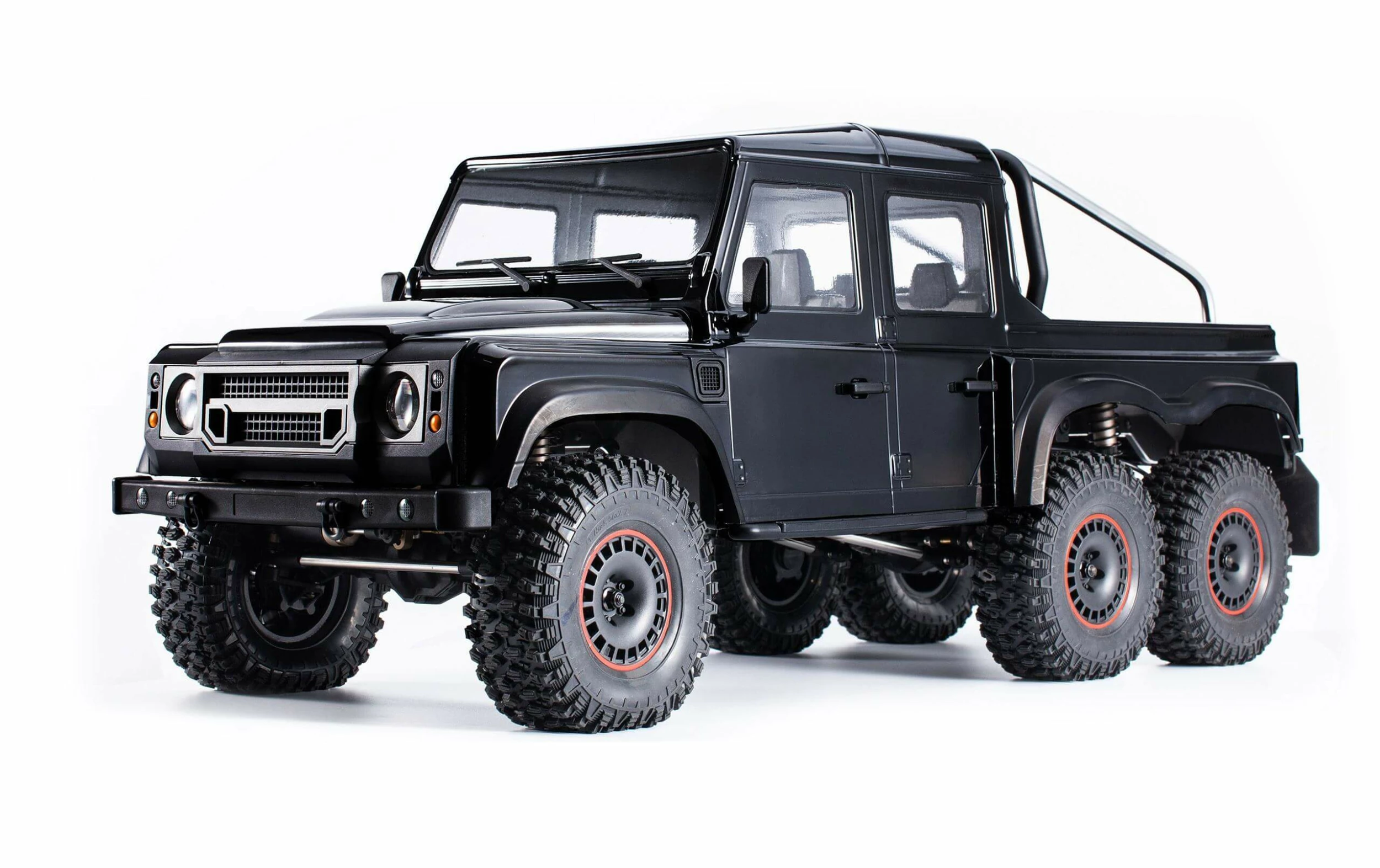 Amewi Scale Crawler RCX10.3P 6x6 Pro, Noir ARTR, 1:10 - Off-Road Modèle 3 Amewi Scale Crawler RCX10.3P 6x6 Pro, Noir ARTR, 1:10 - Off-Road Modèle