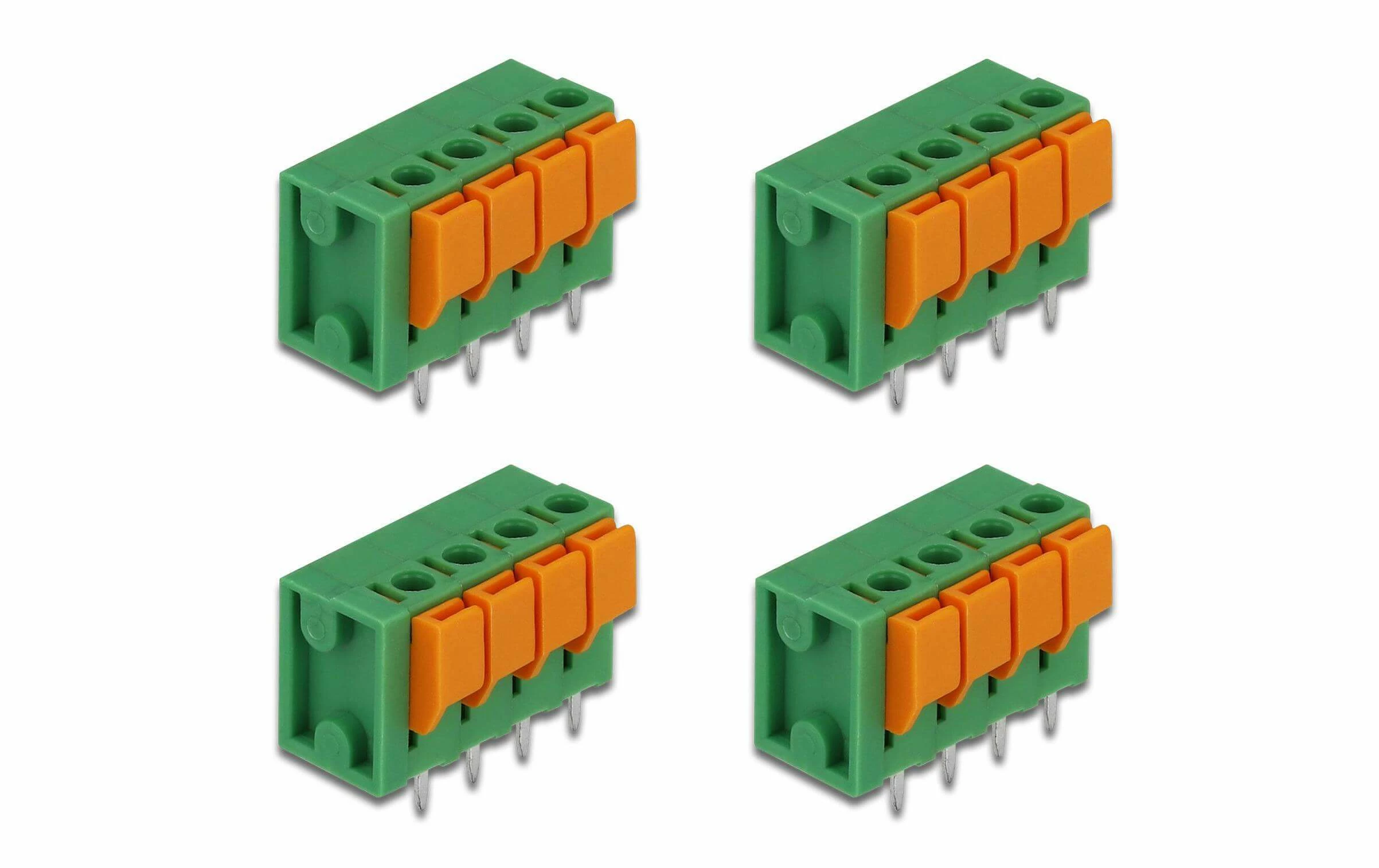 DeLock Connecteur Terminalblock 4Pin 5,08mm Bouton-poussoir, 4x - Éléctronique RC 5 DeLock Connecteur Terminalblock 4Pin 5,08mm Bouton-poussoir, 4x - Éléctronique RC – Image 3