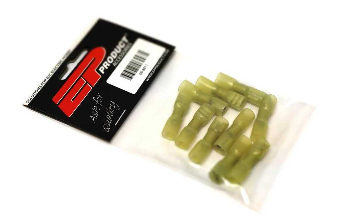 EP Cosse Plate WP 6.3 X 0.8 Mm, Femelle, Jaune, 10 Pcs. - Accessoires RC 5 EP Cosse Plate WP 6.3 X 0.8 Mm, Femelle, Jaune, 10 Pcs. - Accessoires RC – Image 3