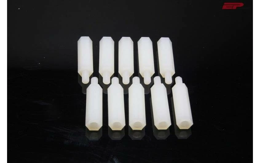 EP Rallonge M3 20 Mm Nylon, 10 Pcs. - Vis ⋅ Petite Pièce 3 EP Rallonge M3 20 Mm Nylon, 10 Pcs. - Vis ⋅ Petite Pièce