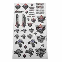 RC4WD Aufkleber Throwback Logo - Matières