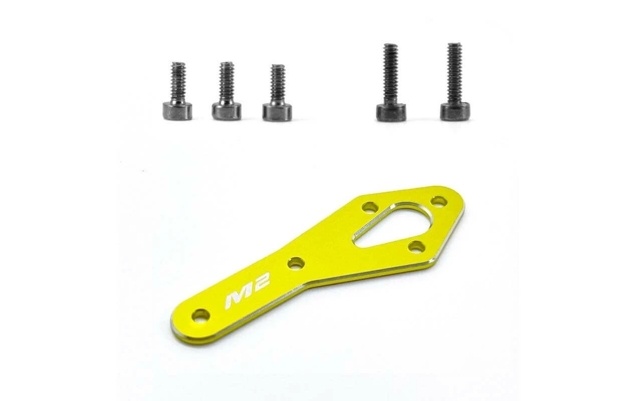 OMPHobby Support Moteur Arrière Jaune M2 - Evo - Helicos Pièce De Rechange 3 OMPHobby Support Moteur Arrière Jaune M2 - Evo - Helicos Pièce De Rechange