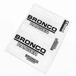 RC4WD Autocollant Decals Style A TRX-4 Bronco - Accessoires RC