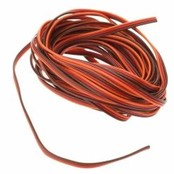 Muldental Câble De Servo JR/Graupner 0,25 Mm² 5 M Sans Fiche/prise De Courant - Câbles ⋅ Fiches