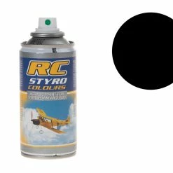 Ghiant Aérosol Pour Plastique RC STYRO Noir 610 150 Ml - Matières