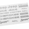 RC4WD Emblème Set, SCX10 II Cherokee, Argent - Accessoires RC 1 RC4WD Emblème Set, SCX10 II Cherokee, Argent - Accessoires RC -Kyosho Shop unnamed file 3745