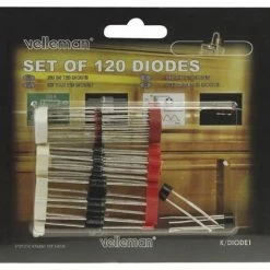 Velleman Diodes K/DIODE1 120 Pièce/s - Éléctronique RC