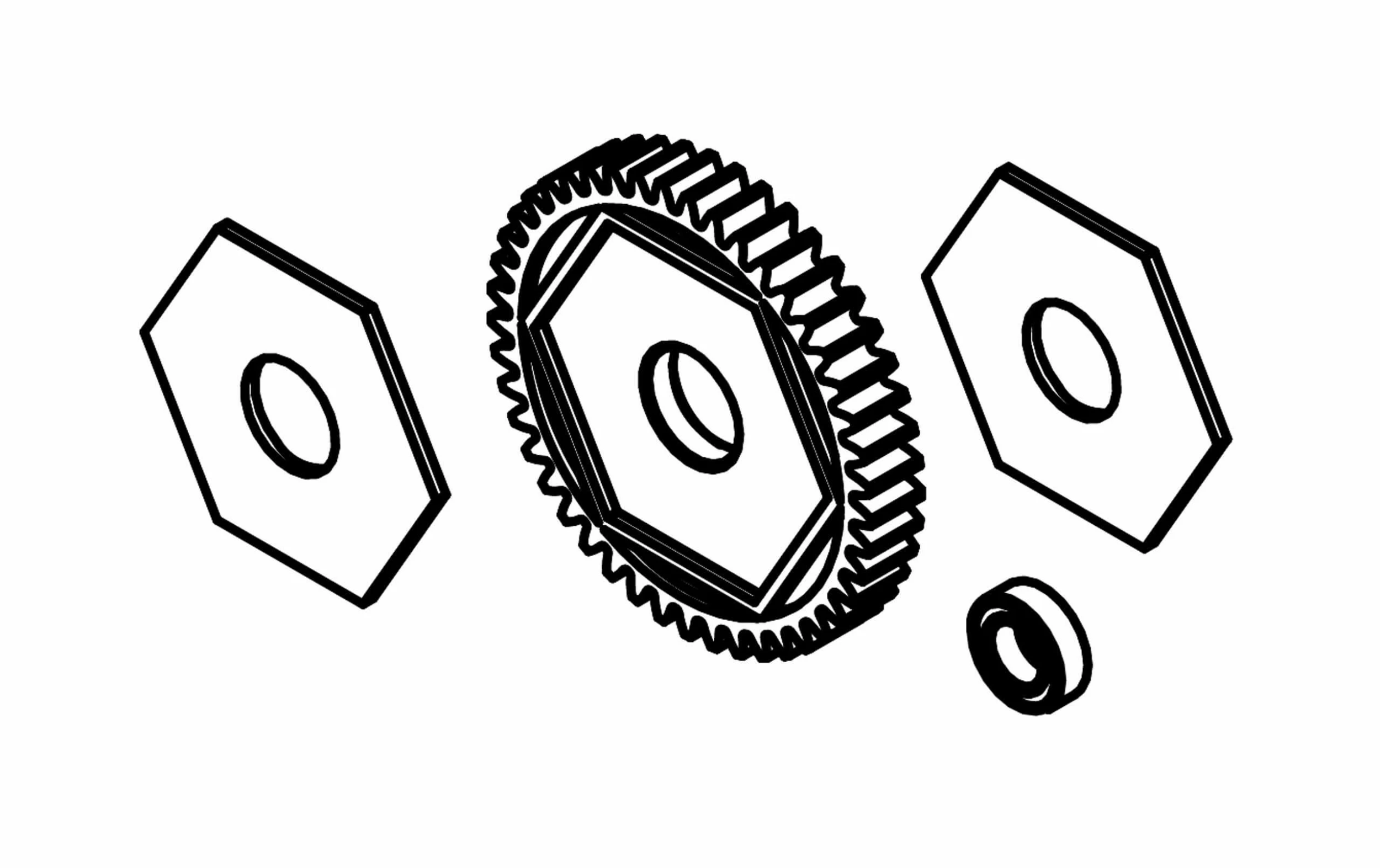 Amewi Engrenage Principal RCX10 - Off-Road Implusion 3 Amewi Engrenage Principal RCX10 - Off-Road Implusion