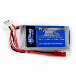 Batterie RC LiPo 450 MAh 7,4 V 30C BluePower - Accus