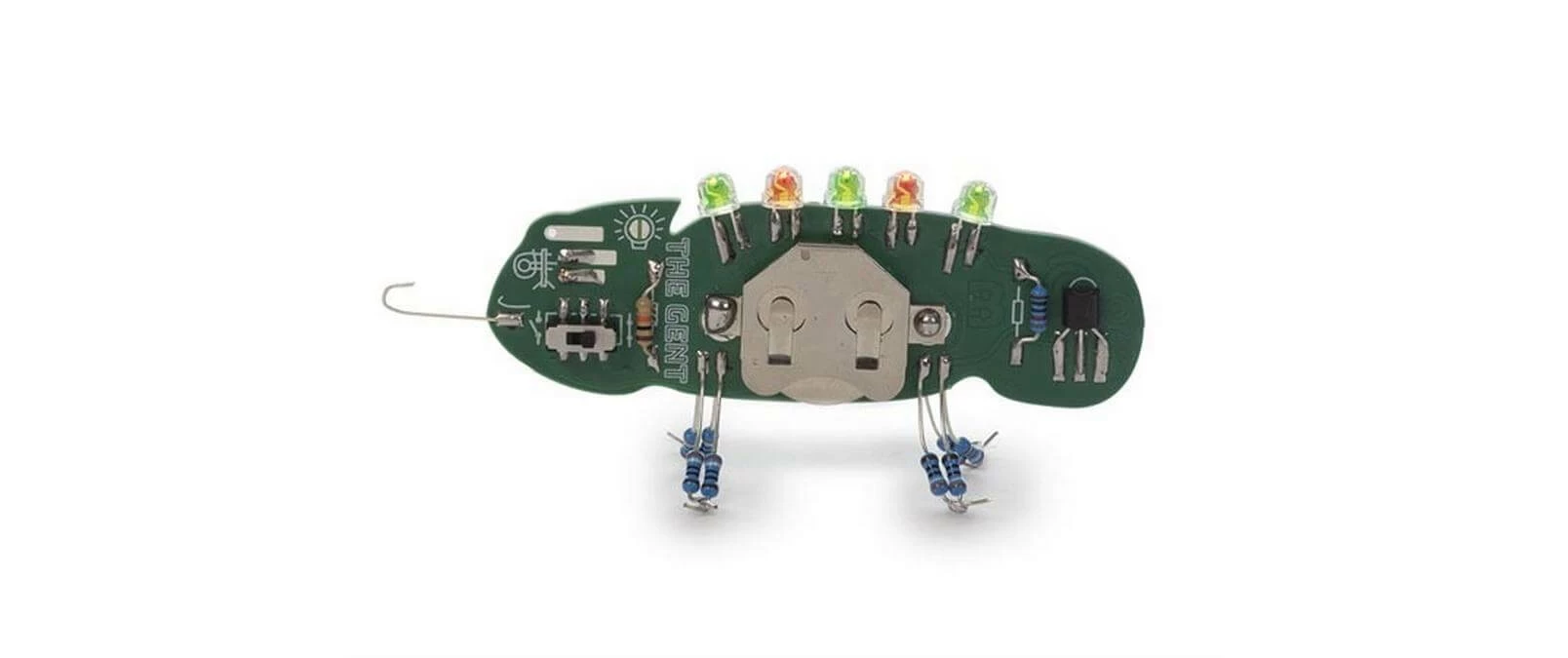 Whadda Kit De Montage The Gent Avec Interrupteur Marche/arrêt - Éléctronique RC 4 Whadda Kit De Montage The Gent Avec Interrupteur Marche/arrêt - Éléctronique RC – Image 2