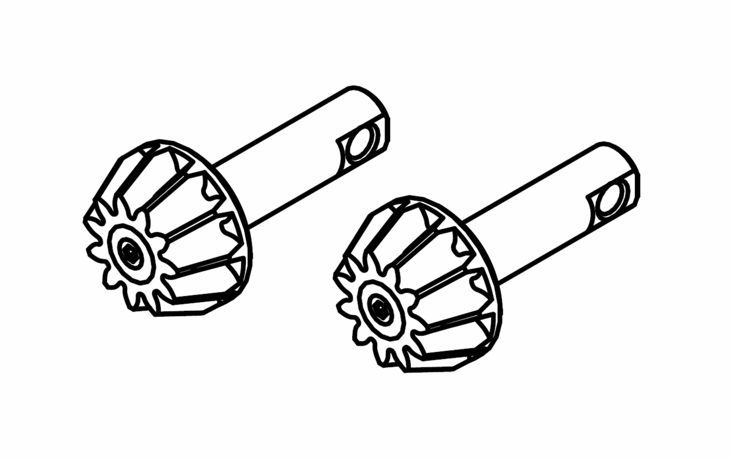 Amewi Kegelritzel 11 Dents RCX10 - Off-Road Implusion 3 Amewi Kegelritzel 11 Dents RCX10 - Off-Road Implusion