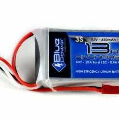 Batterie RC LiPo 450 MAh 11,1 V 30C BluePower - Accus