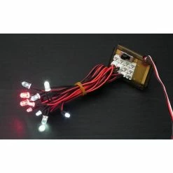 RC4WD Éclairage Pour Modèles Réduits Kit D'éclairage à LED Avec 10 LEDs - Accessoires RC
